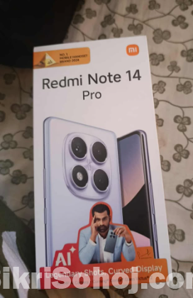 Redmi Note 14 Pro (BRAND NEW)